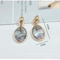 Stainless steel clip on galaxy earring for women newest gold statement earrings